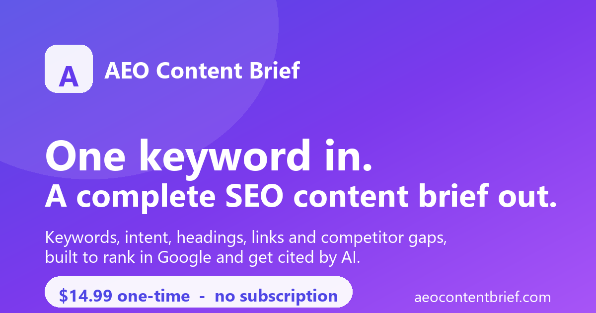 The 7 Best Content Brief Generators Compared (2026)